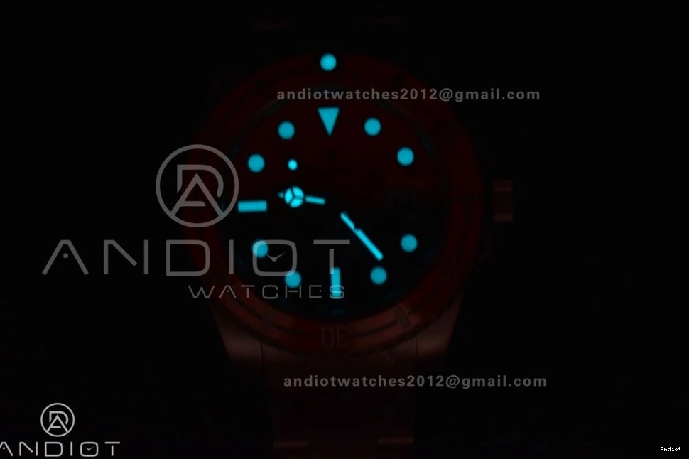 DIW Orange Dial Submariner Edition Black on Orange SS Best Bezel VS3135 VSF Bracelet 1:1 Sandblasted Ceramic 1108